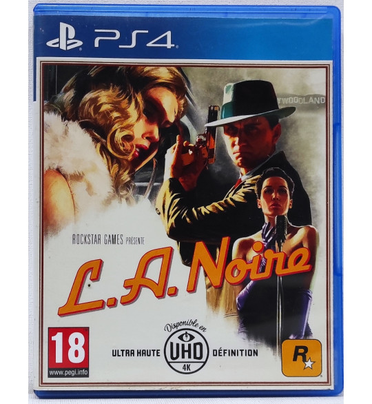 L.A. Noire Jeu PS4 Playstation 4 Sans Notice BC189