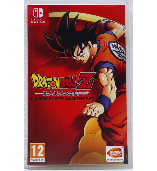 Dragon Ball Z Kakarot Jeu Nintendo Switch Sans Notice BC194