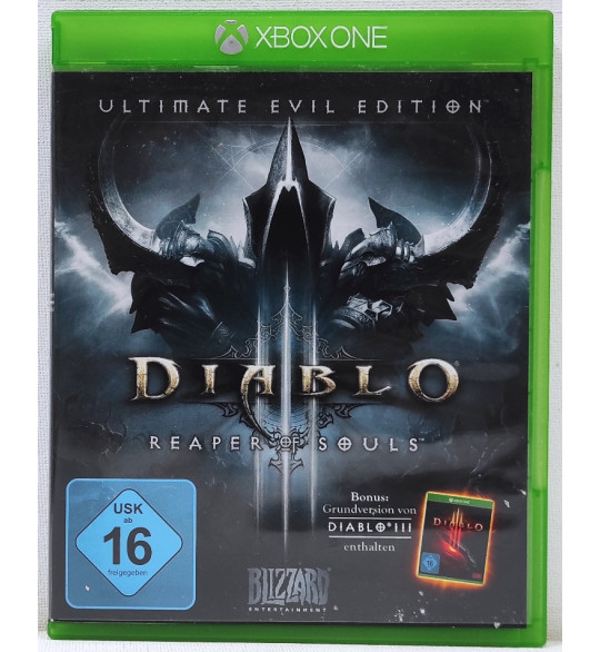 Diablo III : Reaper of Souls - Ultimate Evil  Jeu Xbox One Sans Notice BC209