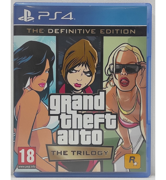 GTA - Grand Theft Auto: The Trilogy Jeu PS4 Playstation 4 Sans Notice BC211