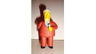 FIGURINE LES SIMPSON - LE PRESENTATEUR TV BROCKMAN KENT (9x5cm)