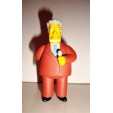 FIGURINE LES SIMPSON - LE PRESENTATEUR TV BROCKMAN KENT (9x5cm)
