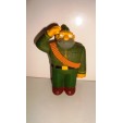  FIGURINE LES SIMPSON MILITAIRE (11x7cm)