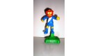 FIGURINE SIMPSON SERIE BURGER KING- WILLIE LE JARDINIER FOOTBALLEUR SOCCER