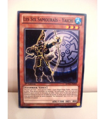 carte yu-gi-oh - les six samourais yaichi - gld2-fr017- commune