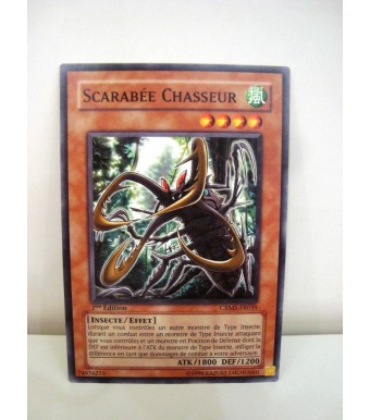 carte yu-gi-oh - scarabée chasseur - crms-fr035 - commune 