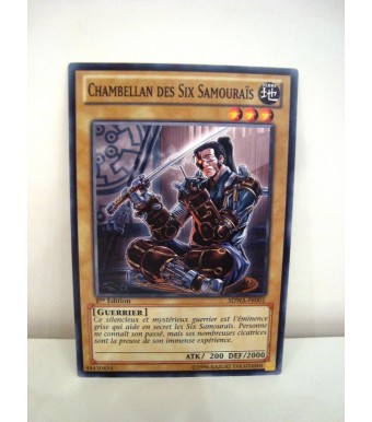 Yu-Gi-Oh! - SDWA-FR001 - Chambellan Des Six Samouraïs