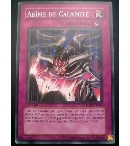 carte yu-gi-oh - abime de calamité - rgbt-fr066 - commune 