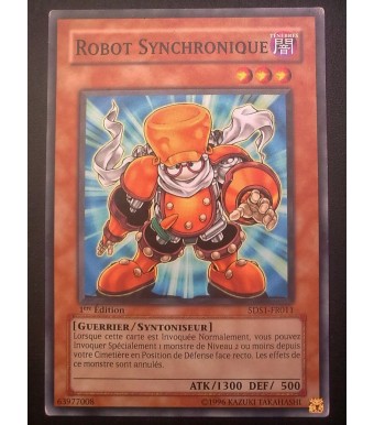 carte yu-gi-oh - robot synchronique - 5ds1-fr011 - commune