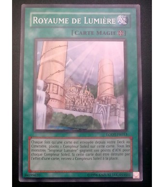 carte yu-gi-oh - royaume de lumière - lodt-fr053 - commune