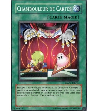 Carte Yu-Gi-Oh! Chambouleur de Cartes CSOC-FR045