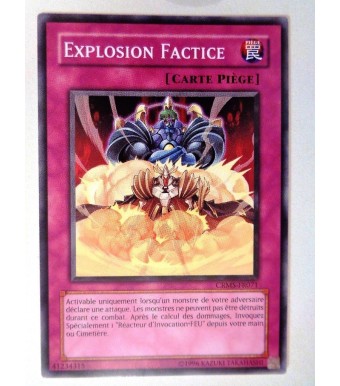  CARTE YU-GI-OH! Explosion Factice CRMS-FR071 