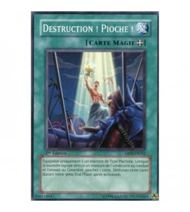 ABPF-FR052 Destruction ! Pioche ! Puissance Absolue Carte Yugioh