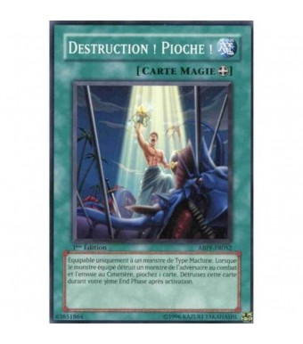 ABPF-FR052 Destruction ! Pioche ! Puissance Absolue Carte Yugioh