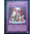 carte yu-gi oh - kurenai, artiste du feu spirituel - crv-fr052 - commune