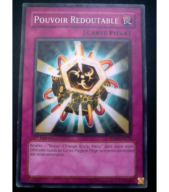 carte yu-gi-oh - pouvoir redoutable - rgbt-fr073 - commune