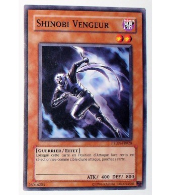 carte yu-gi-oh - shinobi vengeur - ptdn-fr028
