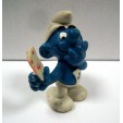 Schtroumpf smurf PUBLICITAIRE ASS TRICHANT AUX CARTES 20056 RARE portugal 80's p