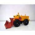 MATCHBOX 43 Aveling BAftFORD tractor shovel, chromgelbrouge vif, MATCHBOX series