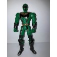POWER RANGERS SPACE PATROL - GREEN PATROL RANGER VERT - BANDAI 2005 13.5cm