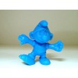 FIGURINE VINTAGE  PUBLICITAIRE OMO LES SCHTROUMPFS N°3