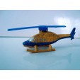 MINI VEHICULE DE GUERRE TYPE MICROMACHINES MICRO MACHINES N°111 HELICOPTERE JAUN