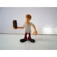 FIGURINE SCOOBY DOO HANNA BARBERA  SAMI NORVILLE ROGERS AVEC HAMBURGERS 