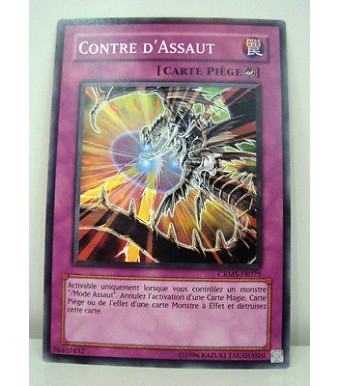 Carte Yu-Gi-Oh! Contre d'Assaut CRMS-FR075 1