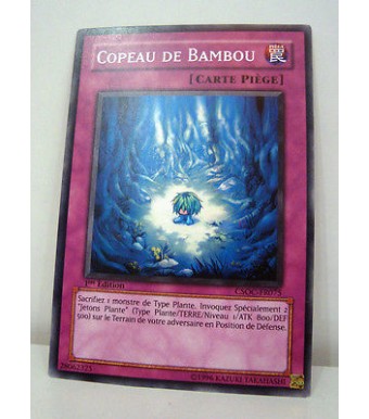 CARTE YU GI OH - COMMUNE COPEAU DE BAMBOU CSOC-FR075 MINT