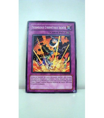 Carte Yu-Gi-Oh! PTDN-FR069 - Technologie Cybernétique Secrète 