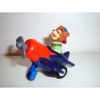 La Bande a Picsou - Figurines PVC - Flagada Jones en avion plane N°2 (6x7cm)