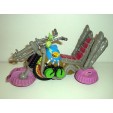 VEHICULE TORTUES NINJA MOTO 1990 (11x11cm)