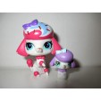 FIGURINE LPS LITTLEST PETSHOP PET SHOP N°405 CANICHE