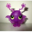 rare figurine petshop littlest petshop lps translucide violet (6x6cm)