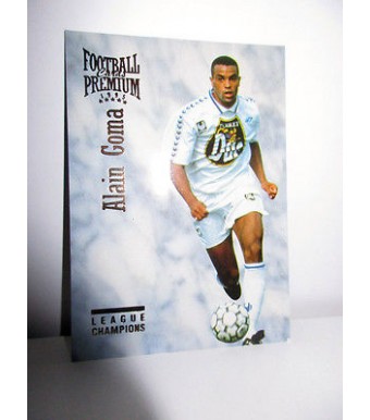 football Carte cards premium panini 1995 n°32 alain goma auxerre