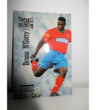 football Carte cards premium panini 1995 n°40 bruno n'gotty lyon