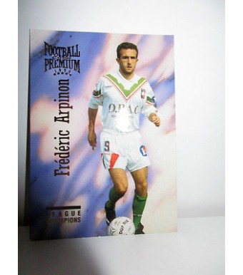 football Carte cards premium panini 1995 n°53 frederic arpinon sedan