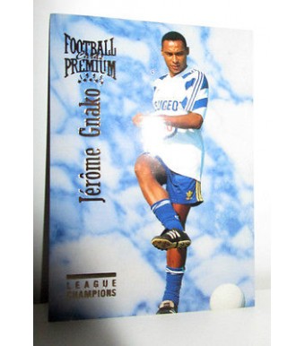 football Carte cards premium panini 1995 n°96 jerome gnako sochaux 