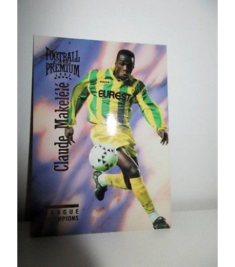 football Carte cards premium panini 1995 n°71 claude makelele fc nantes