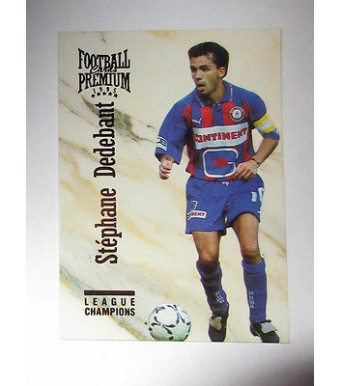 football Carte cards premium panini 1995 n°119 stephane dedebant caen 
