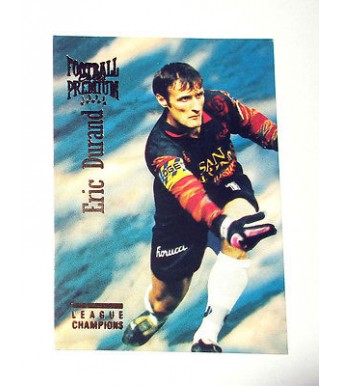 football Carte cards premium panini 1995 n°6 eric durand martigues 