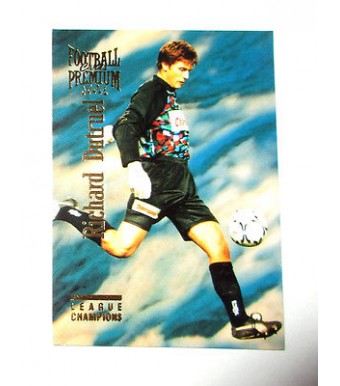 football Carte cards premium panini 1995 n°7 richard dutruelle caen
