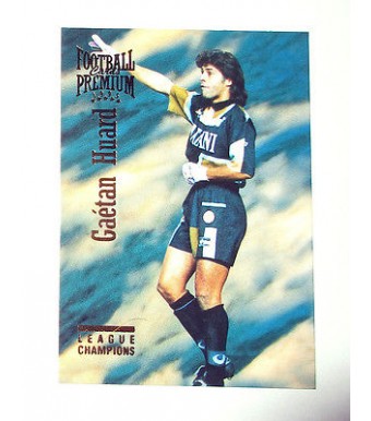 football Carte cards premium panini 1995 n°8 gaetan huard bordeaux
