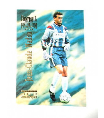 football Carte cards premium panini 1995 n°13 jean claude nadon 