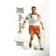 football Carte cards premium panini 1995 n°123 christian perez lille 