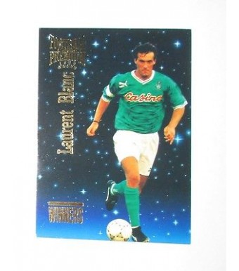 football Carte cards premium panini 1995 n°w 07 laurent blanc saint etienne