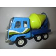 VEHICULE EN TOLE CAMION DE CHANTIER - BETONNIERE (12x5,5cm)